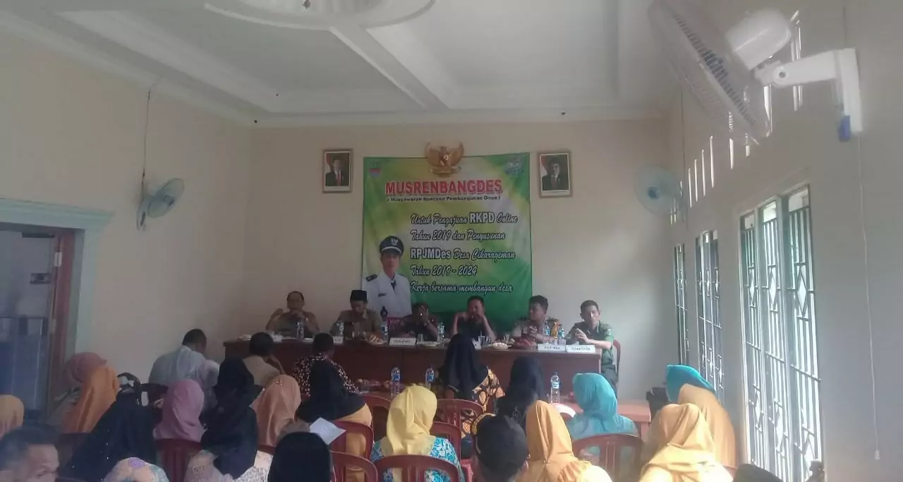 Musrenbang Desa Cikarageman: Masyarakat Diminta Usulkan Pembangunan Fisik dan Non Fisik - Desapedia
