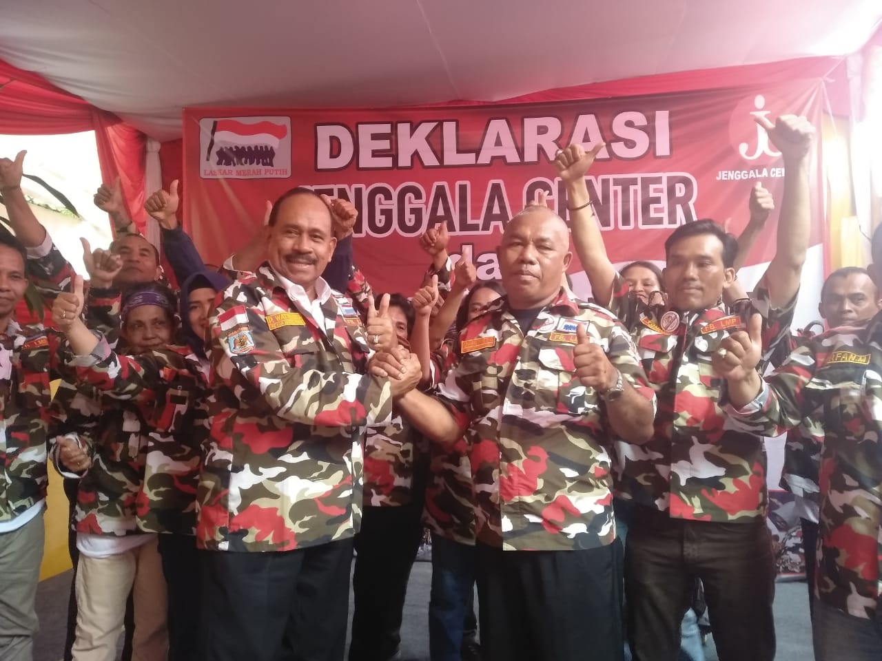 Ormas Forum Bersama Laskar Merah Putih Deklarasi Dukung Jokowi-Ma'ruf - Desapedia