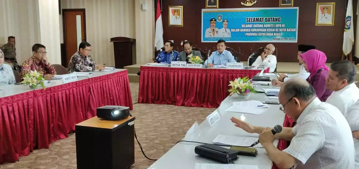 Di Hadapan Pemprov Kepri, Komite I DPD RI Jelaskan RUU Perubahan UU 43/2008 tentang Wilayah Negara - Desapedia