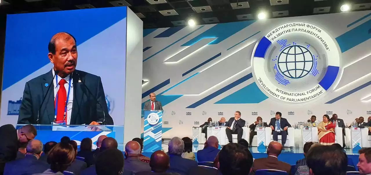 Di Rusia, DPD RI Ajak Parlemen di Semua Negara Bekerjasama Hadapi Ancaman Global - Desapedia