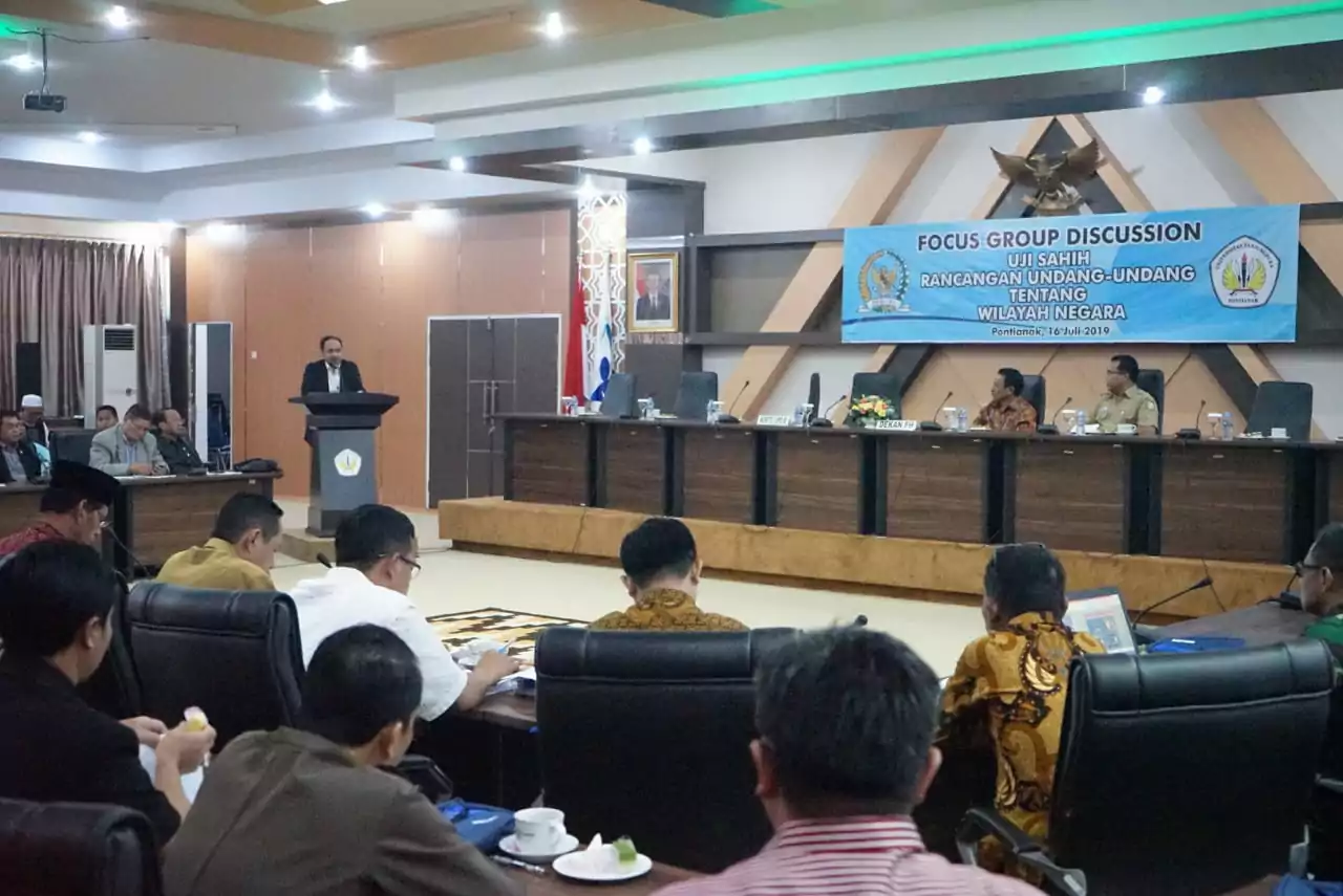 Komite I DPD RI Uji Sahih RUU Wilayah Negara Bersama Untan dan Unsrat - Desapedia