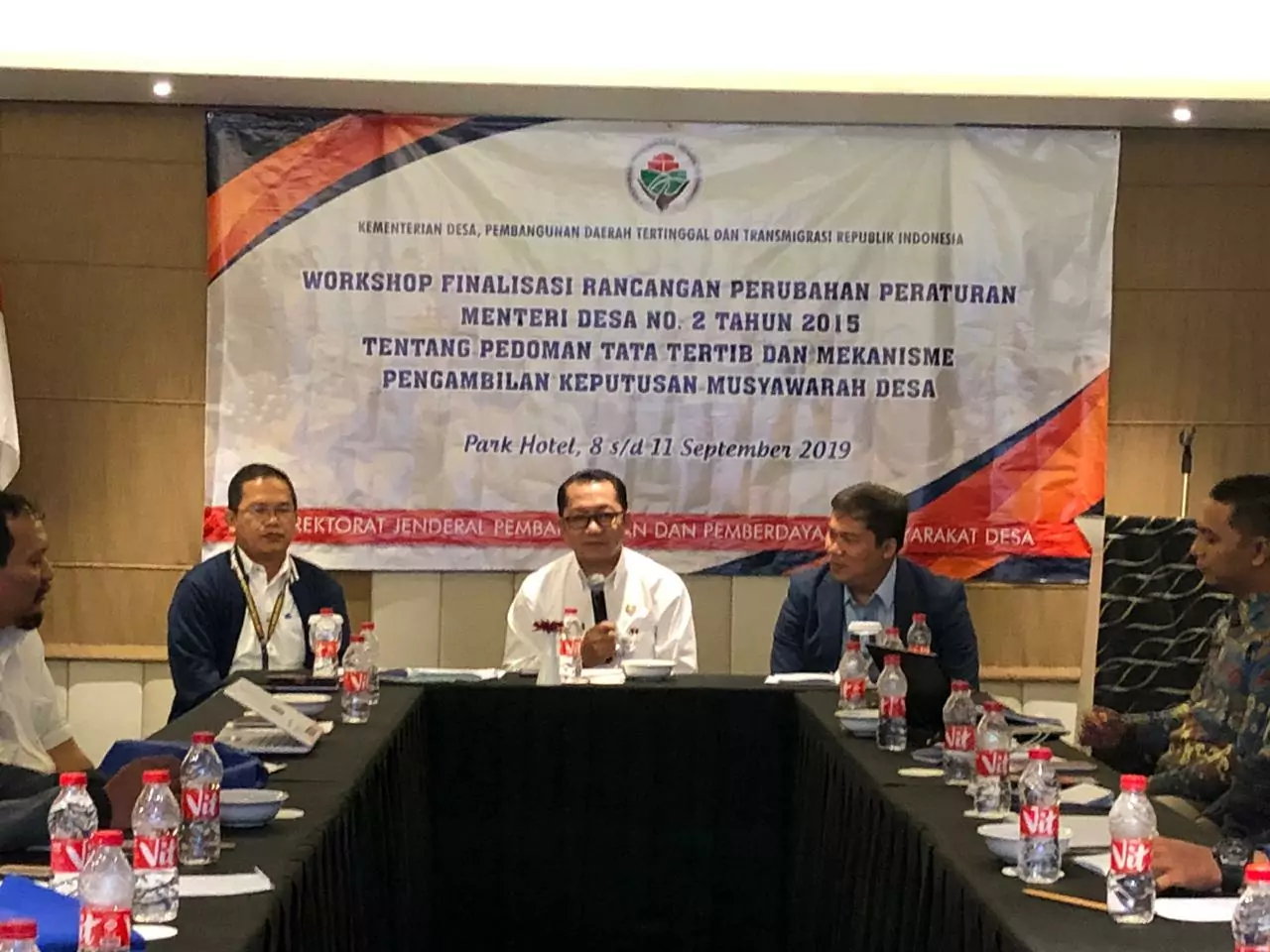 Kemendes PDTT Menggodok Revisi Permendes tentang Musyawarah Desa - Desapedia