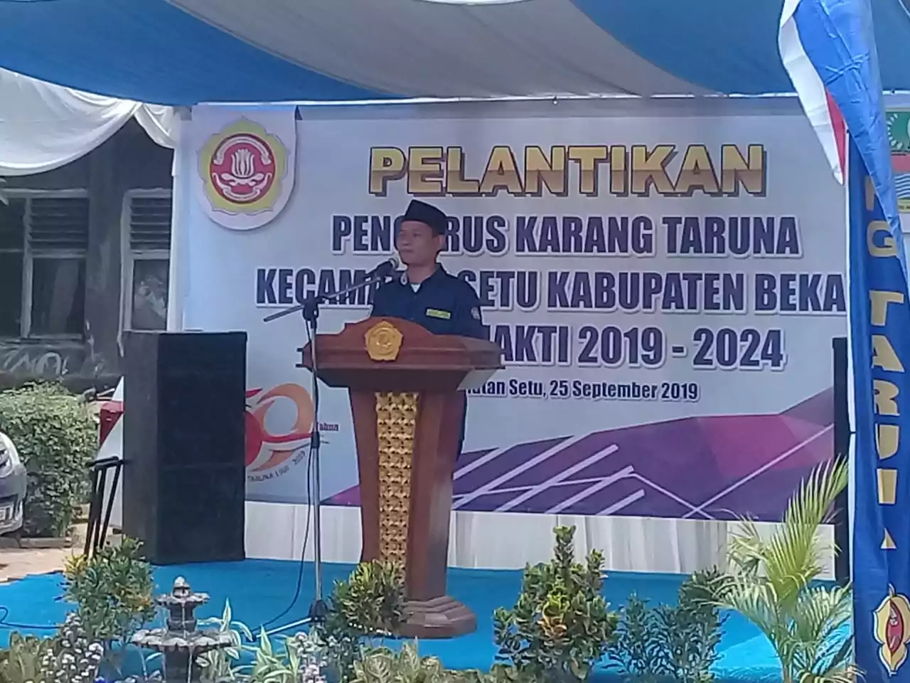 HUT ke-59 Karang Taruna, Camat Setu Berpesan Agar Jaga Kekompakan - PT Desapedia Bangun Jaya