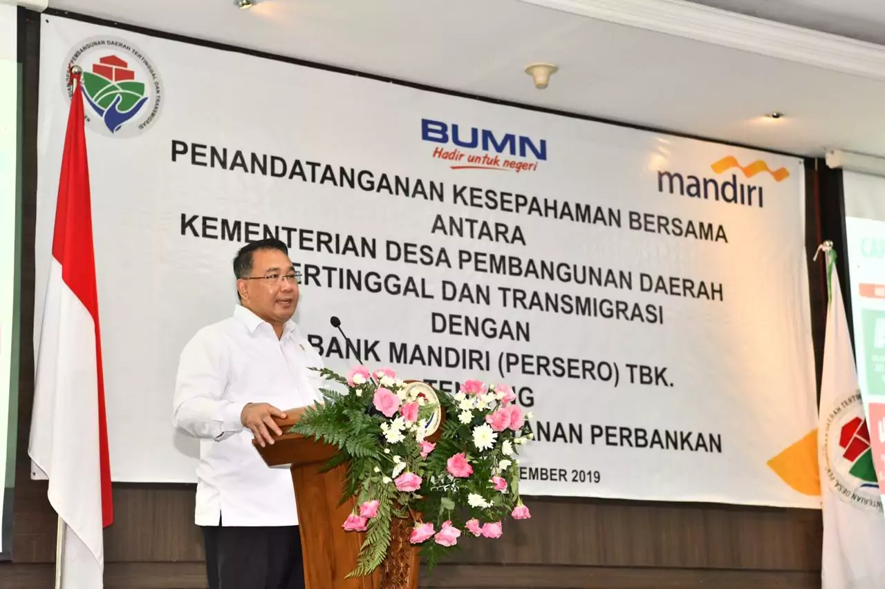 Mendes PDTT: Desa Punya Potensi Besar untuk Sektor Perbankan - Desapedia