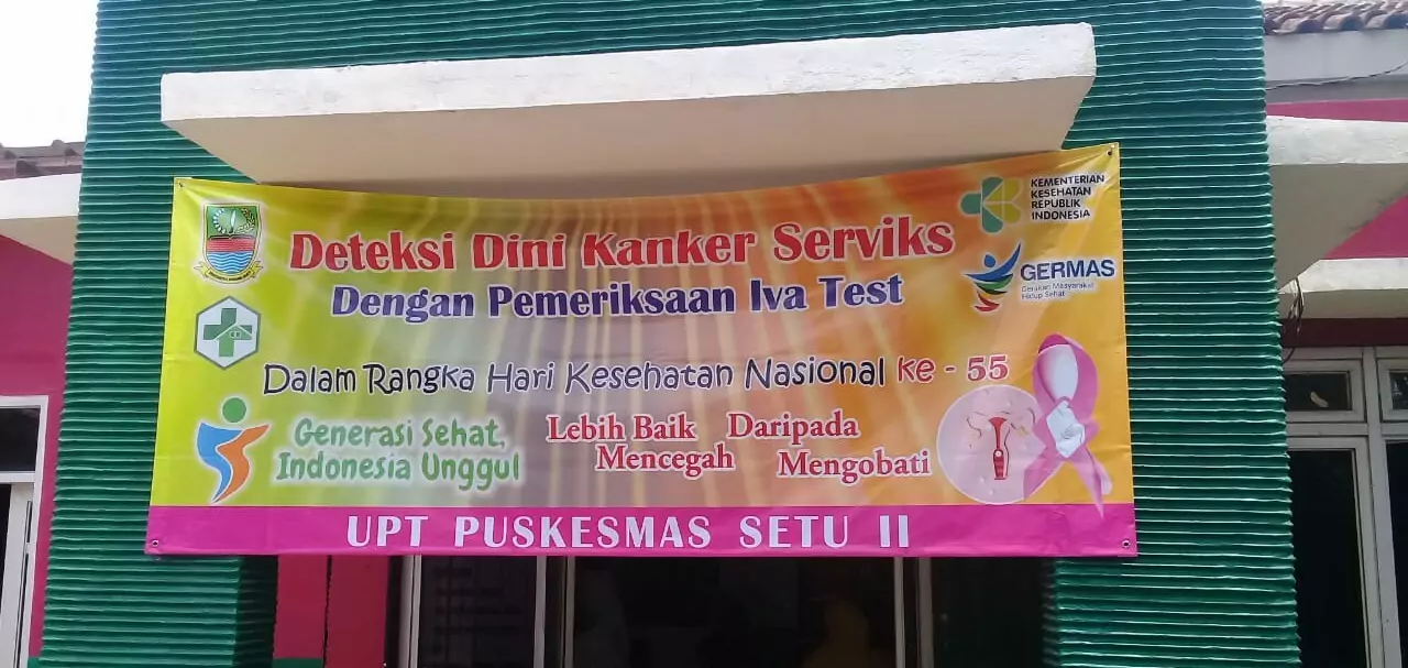 Deteksi Kanker Serviks, Puskesmas Setu II Selenggarakan Tes IVA Gratis - PT Desapedia Bangun Jaya