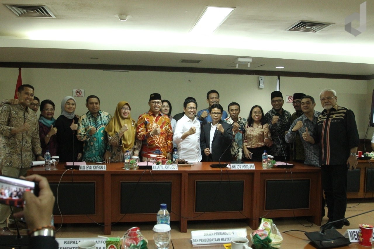 Komite I DPD RI: Pelaksanaan UU Desa Masih Jauh dari Semangat UU Desa Itu Sendiri - Desapedia