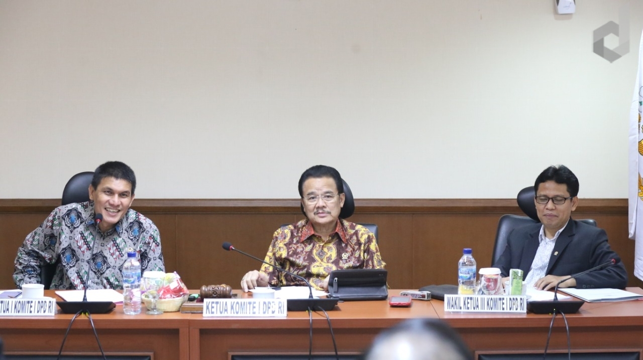 Rapat Kerja Komite I DPD RI dengan Kementerian PPN/Bappenas Penuh Keakraban, Ini Hasilnya - Desapedia