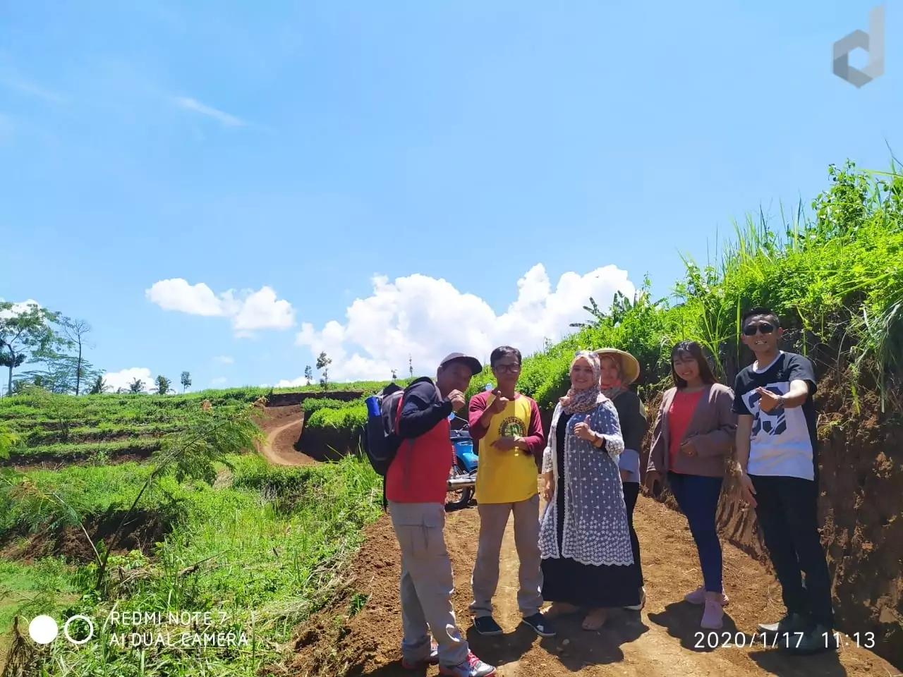 Pemdes Pandansari Sediakan Dana awal Rp. 200 juta dari Dana Desa untuk Pembuatan Argo Wisata Bukit Bantarori - Desapedia