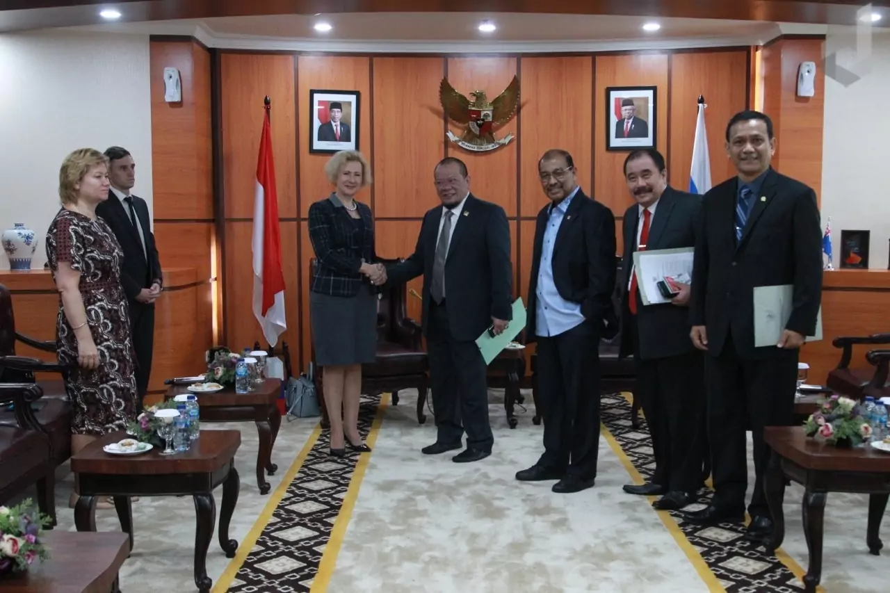 Ketua DPD RI dan Dubes Rusia Perkuat Kerjasama Sambut 70 Tahun Hubungan Bilateral RI-Rusia - Desapedia