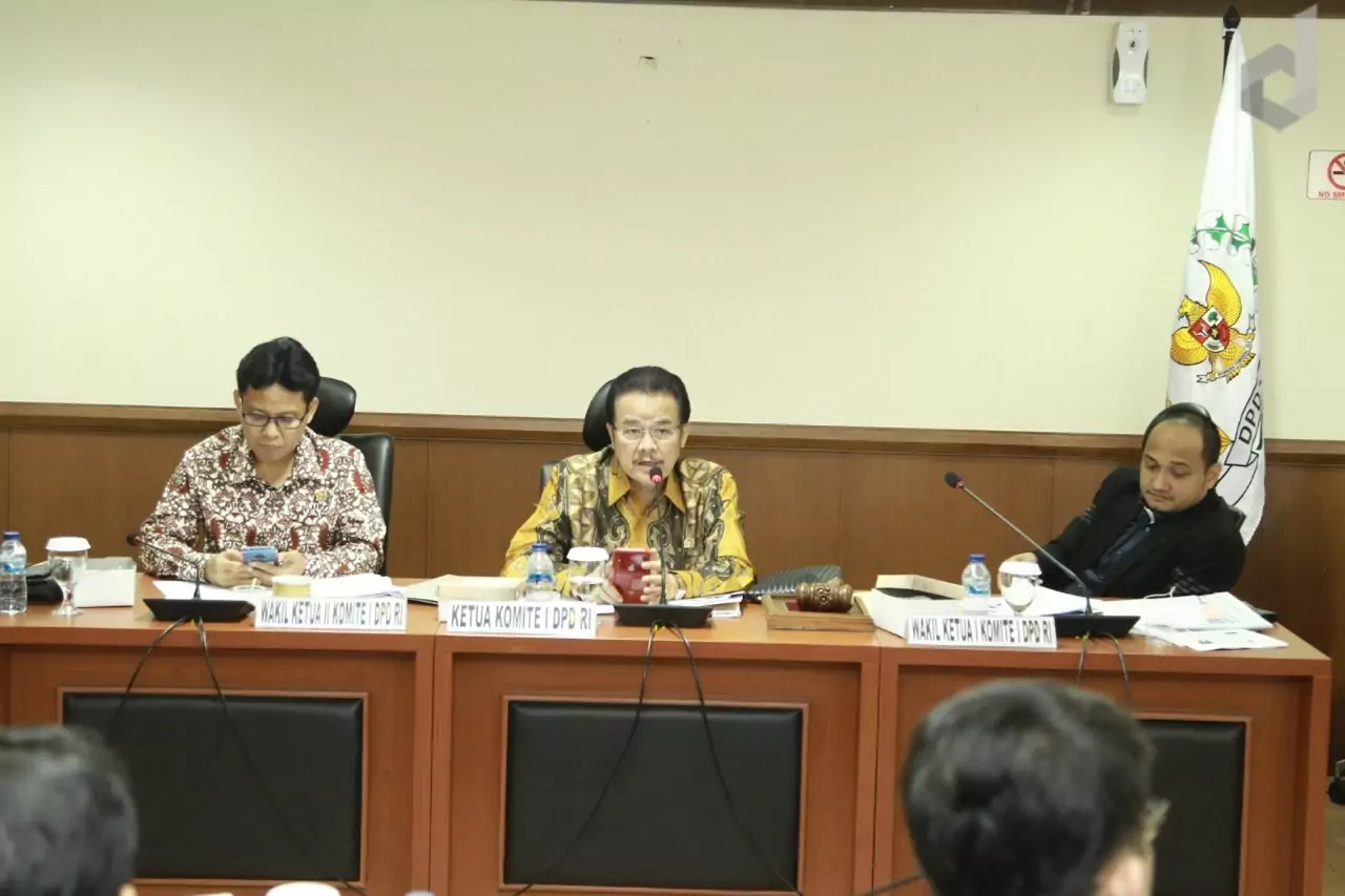 Kesenjangan Dana Desa Indonesia Timur–Barat dan Lemahnya Kapasitas Perangkat Desa Jadi Fokus RDP Komite I DPD RI dengan Pemerintah - Desapedia