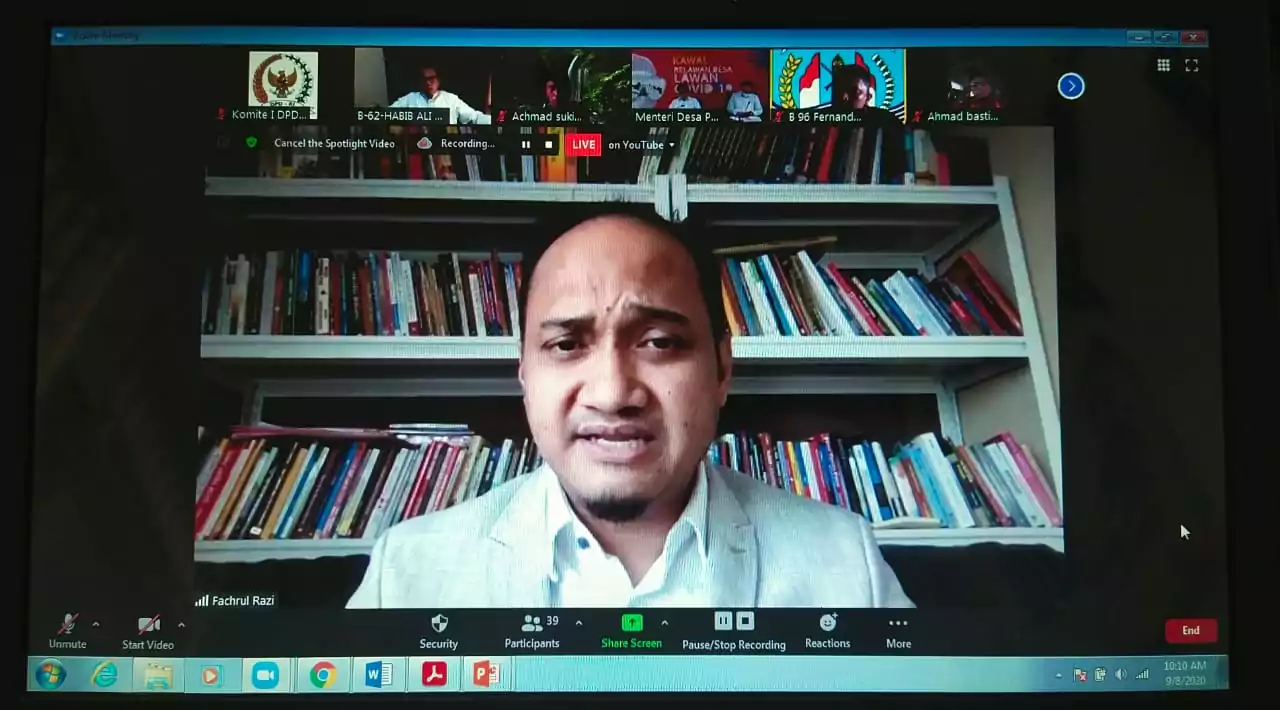 Komite I DPD RI Meminta Kemendes PDTT Sederhanakan Regulasi - Desapedia