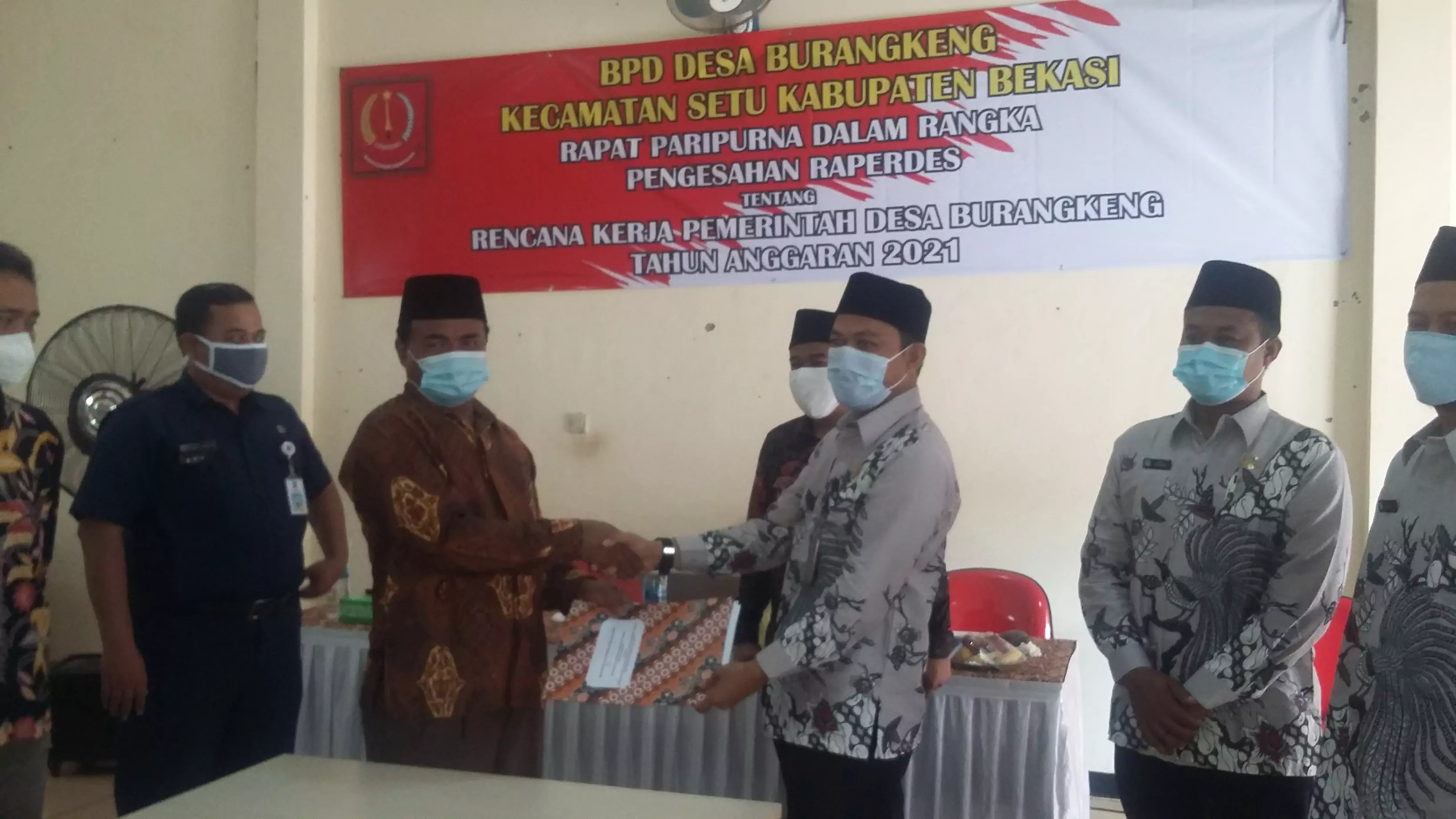 Pengelolaan Lahan Tidur dan Pengembangan BUMDes Jadi Prioritas dalam RKPDes Burangkeng Tahun 2021 - Desapedia