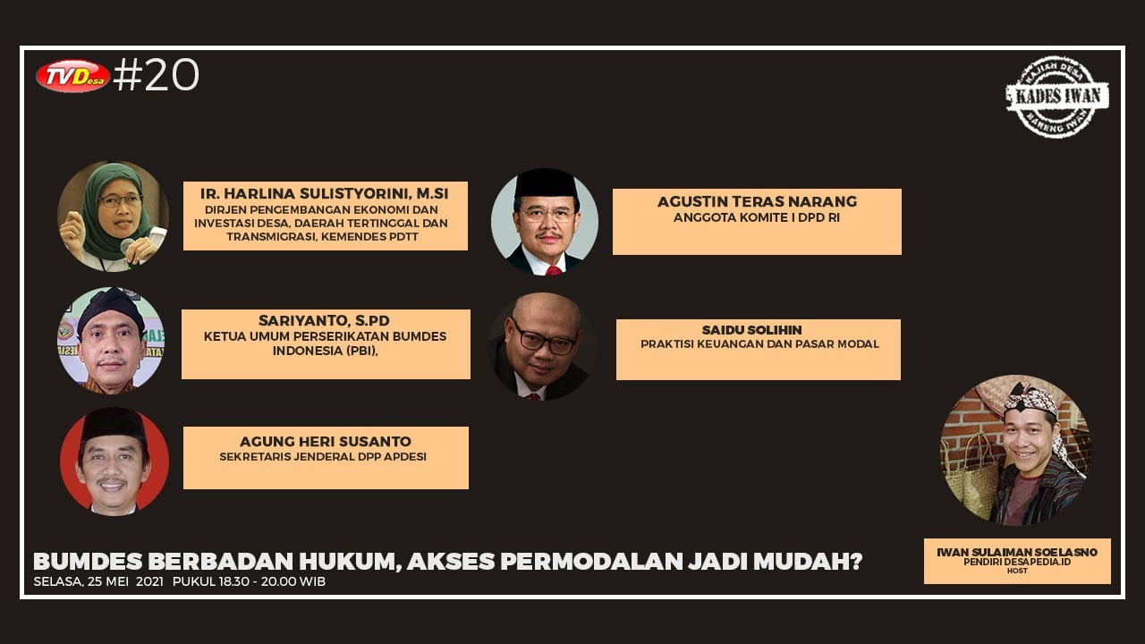 Ketum Perserikatan BUMDes Indonesia Ungkap Berbagai Masalah Dalam Pengelolaan BUMDes - Desapedia
