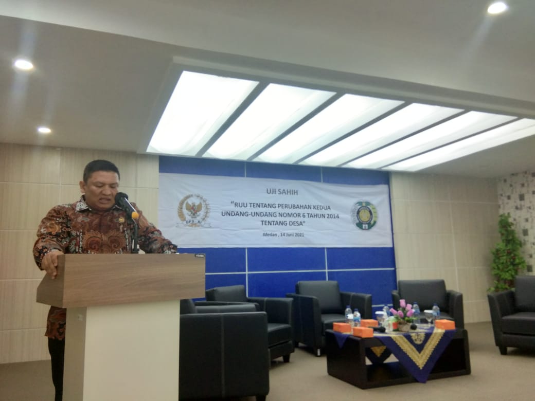 Pimpinan Komite I DPD RI Minta Asosiasi Pemdes Dukung Perubahan Kedua UU Desa - Desapedia