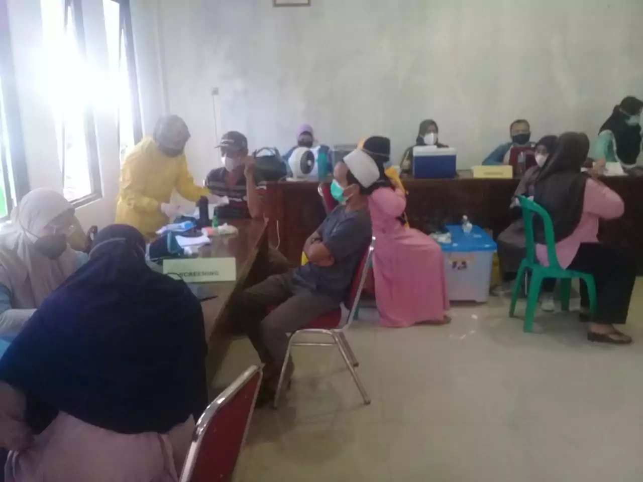 Jumlah Warga Desa Ragemanunggal yang Sudah Tervaksin Capai 50 Persen - Desapedia