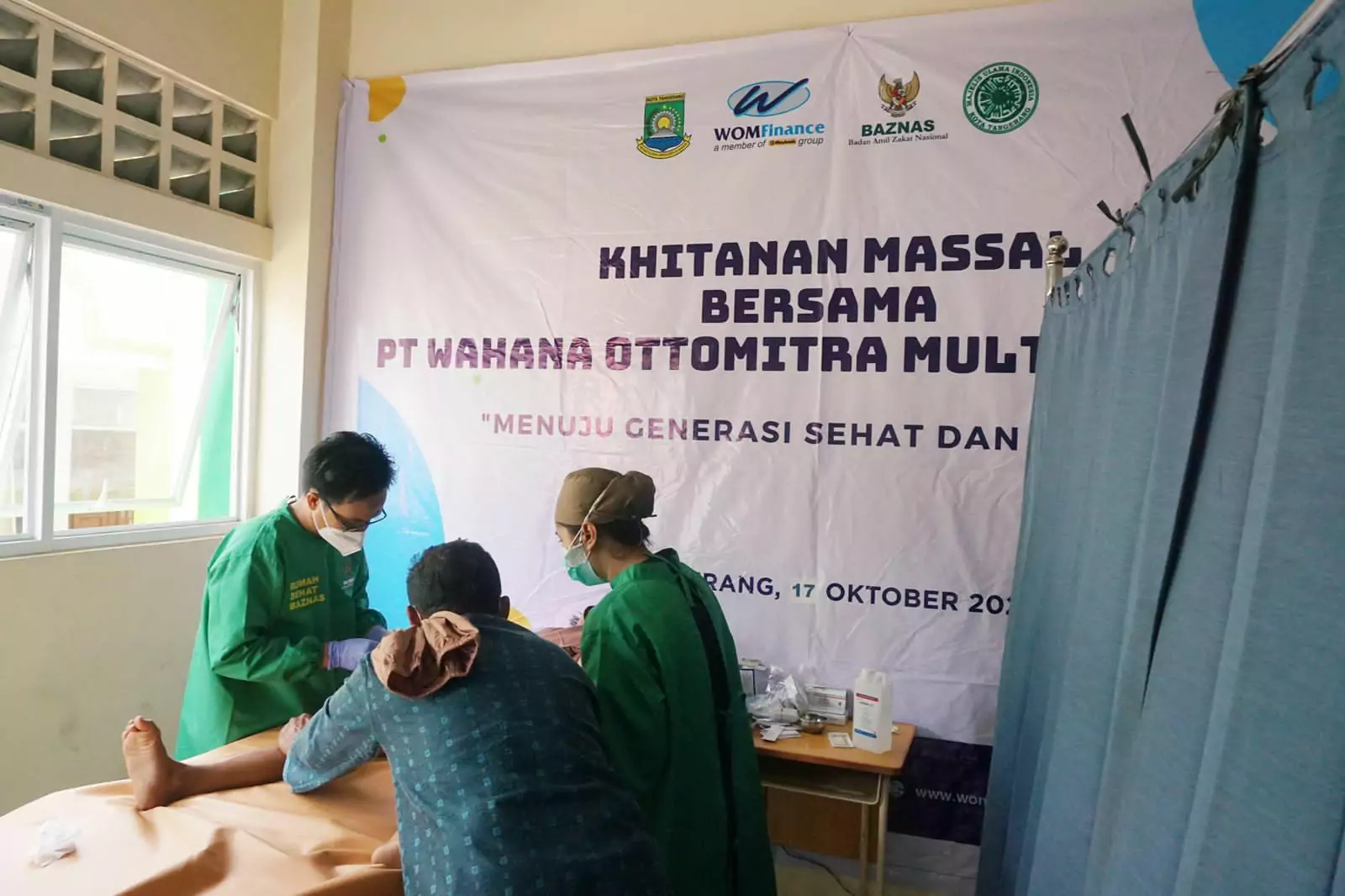WOM Finance dan Baznas Gelar Khitanan Massal di Bekasi - Desapedia