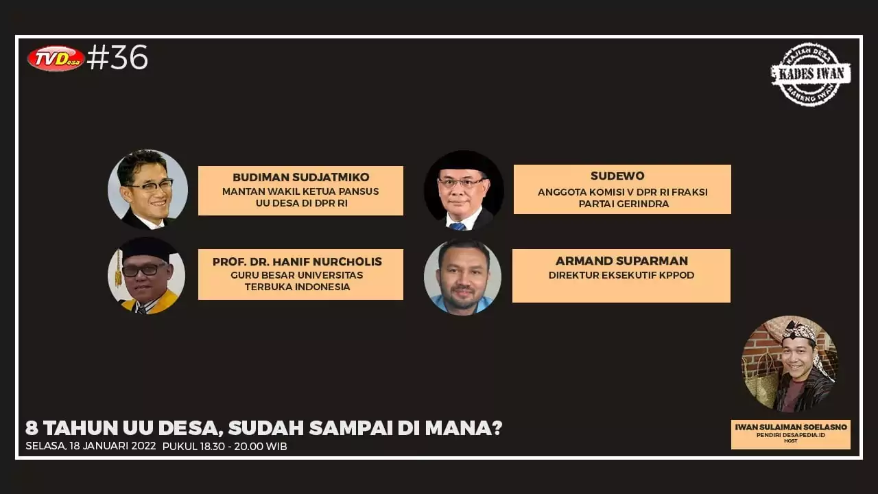 8 Tahun UU Desa, Sudah Sampai di Mana? - PT Desapedia Bangun Jaya