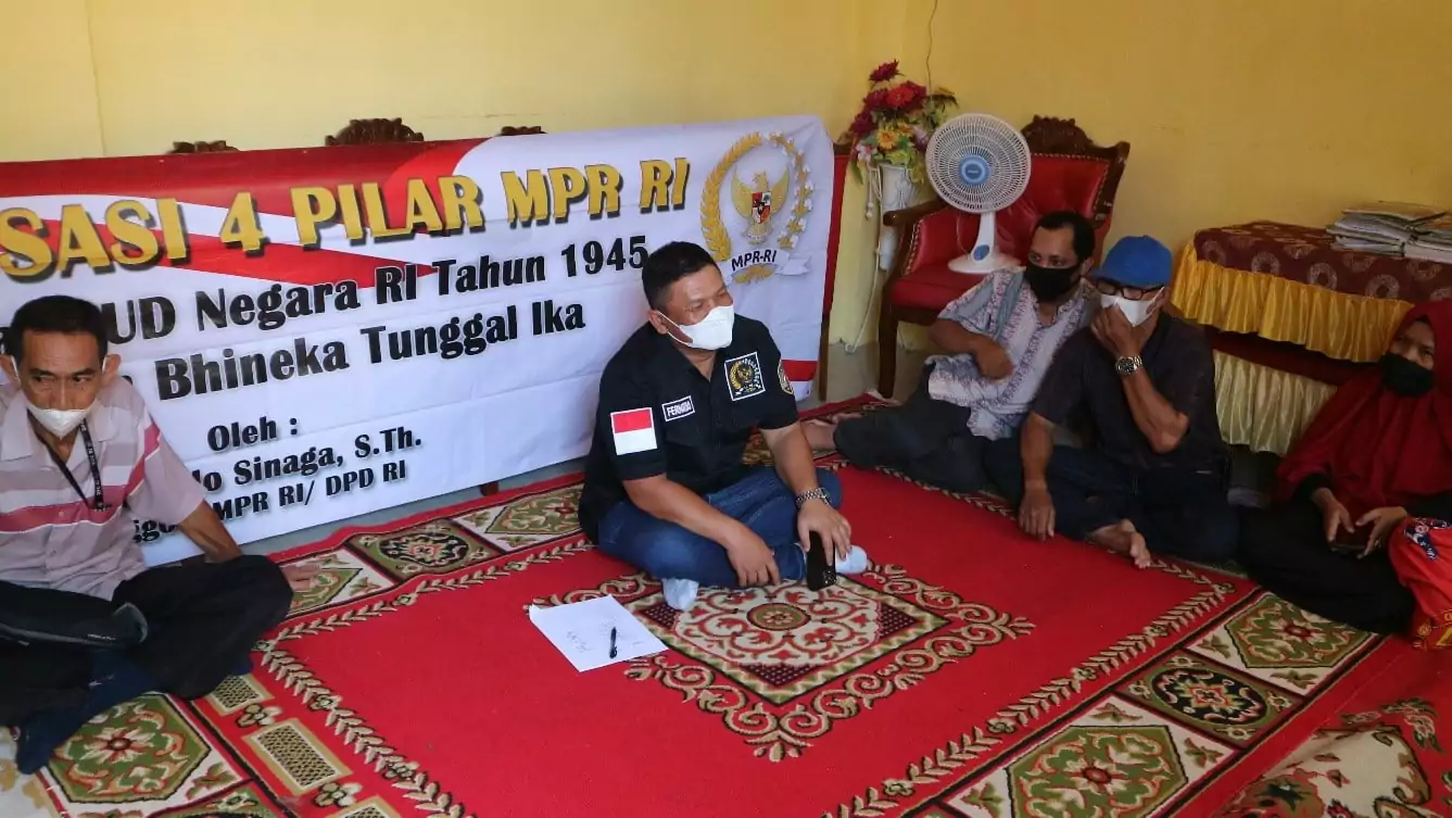 Anggota MPR Fernando Sinaga Harap Warga Kaltara Pilih Pemimpin Bervisi Misi 4 Pilar Kebangsaan - Desapedia