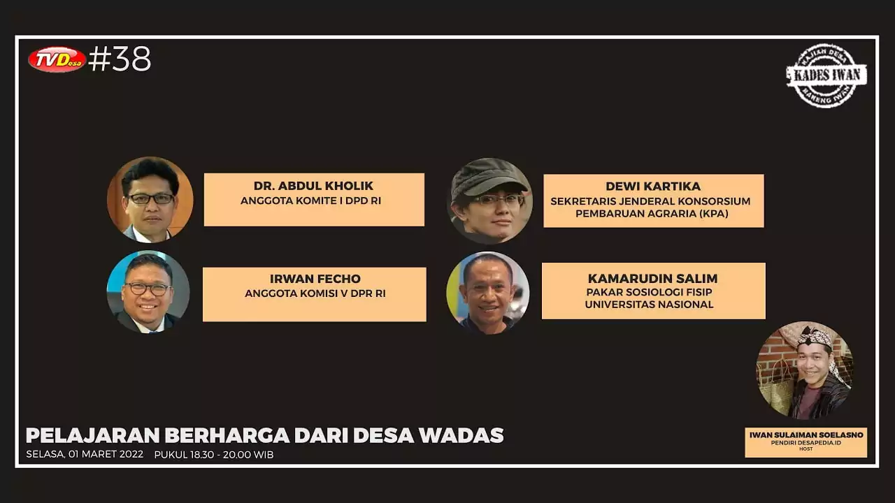 Pelajaran Berharga dari Desa Wadas - PT Desapedia Bangun Jaya