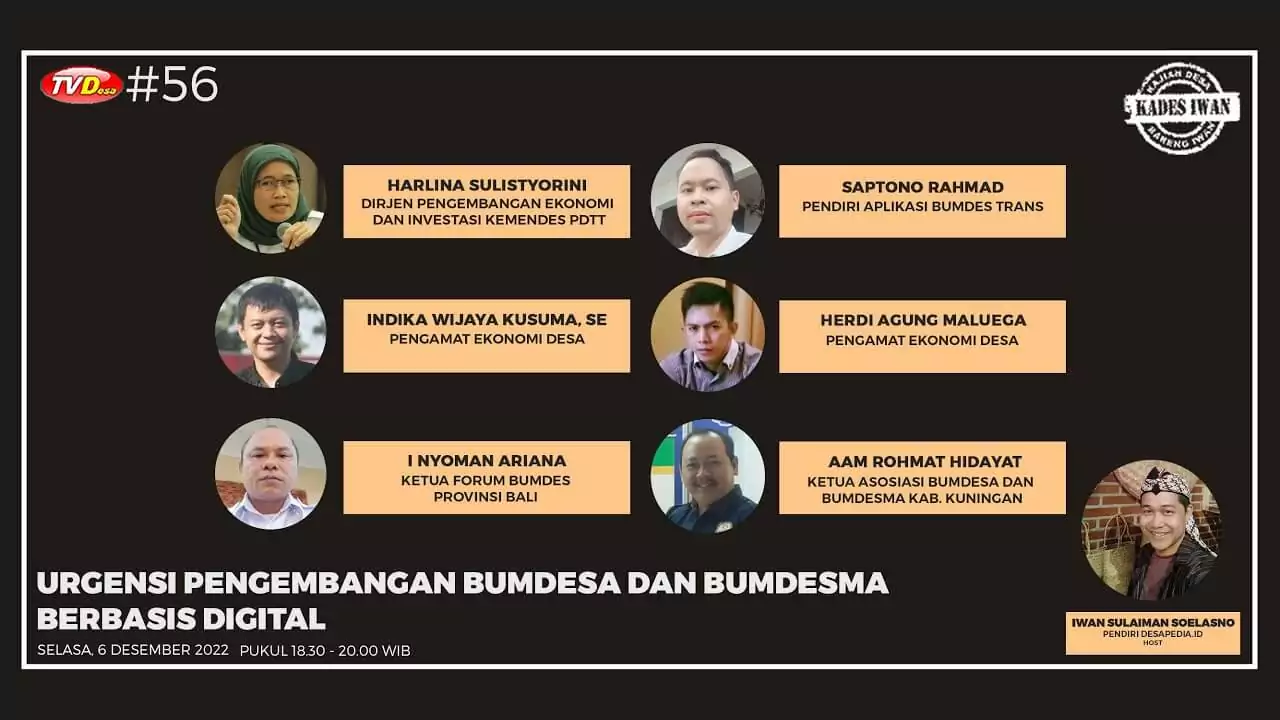 Urgensi Pengembangan BUMDesa dan Bumdesma Berbasis Digital