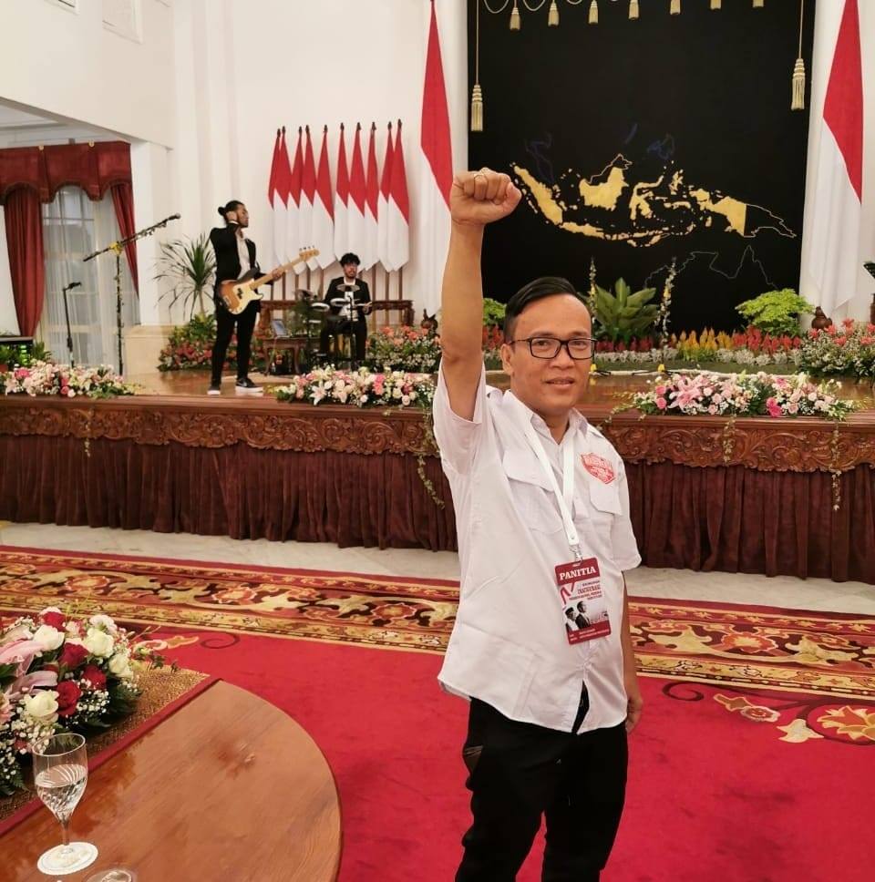 Ketua Umum Jokowi Mania atau JOMAN, Immanuel Ebennezer