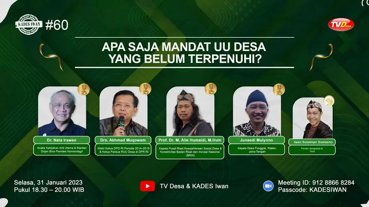 Apa Saja Mandat UU Desa yang Belum Terpenuhi