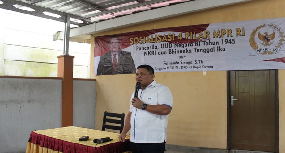 Fernando Sinaga Ingatkan Generasi Milenial Siapkan Indonesia Emas 2045 Berpedoman pada Pancasila
