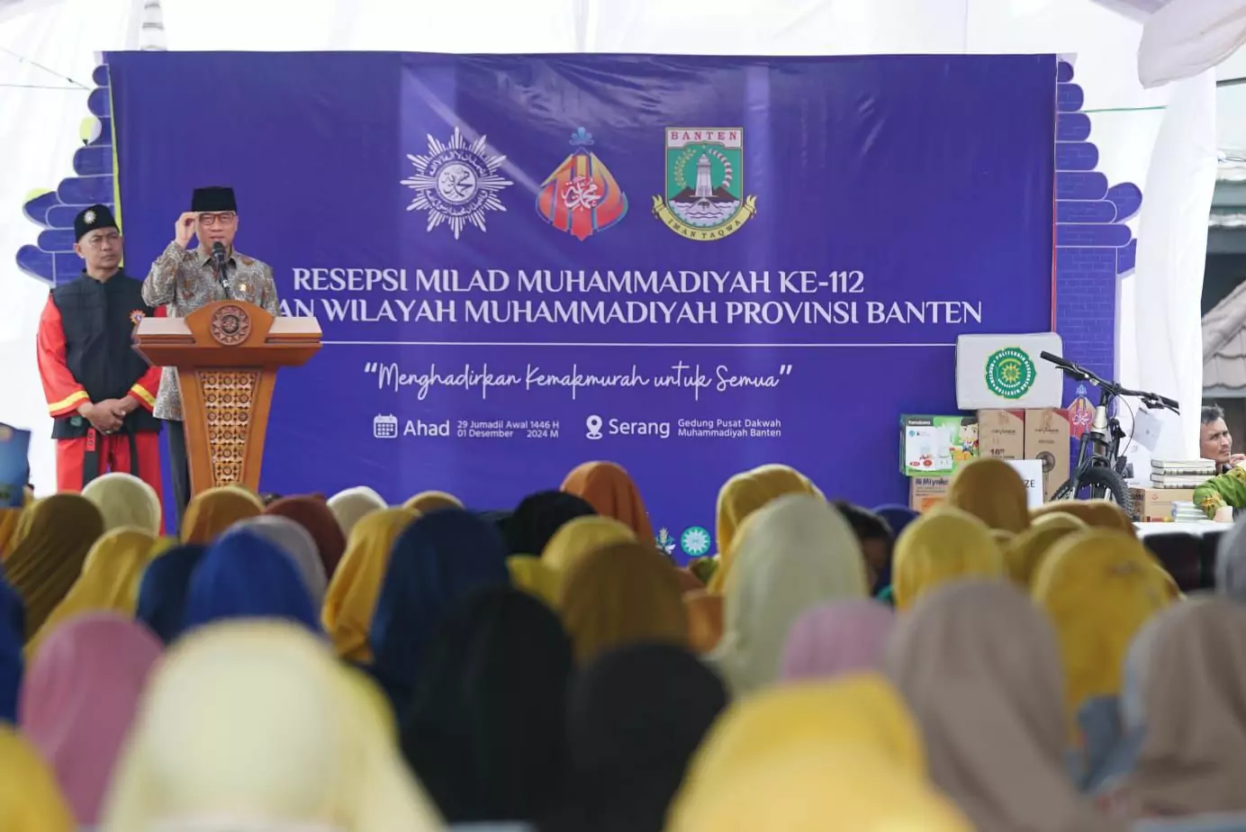 Mendes PDT Ajak Muhammadiyah Bangun Desa Berantas Kemiskinan, Majukan Indonesia - PT Desapedia Bangun Jaya