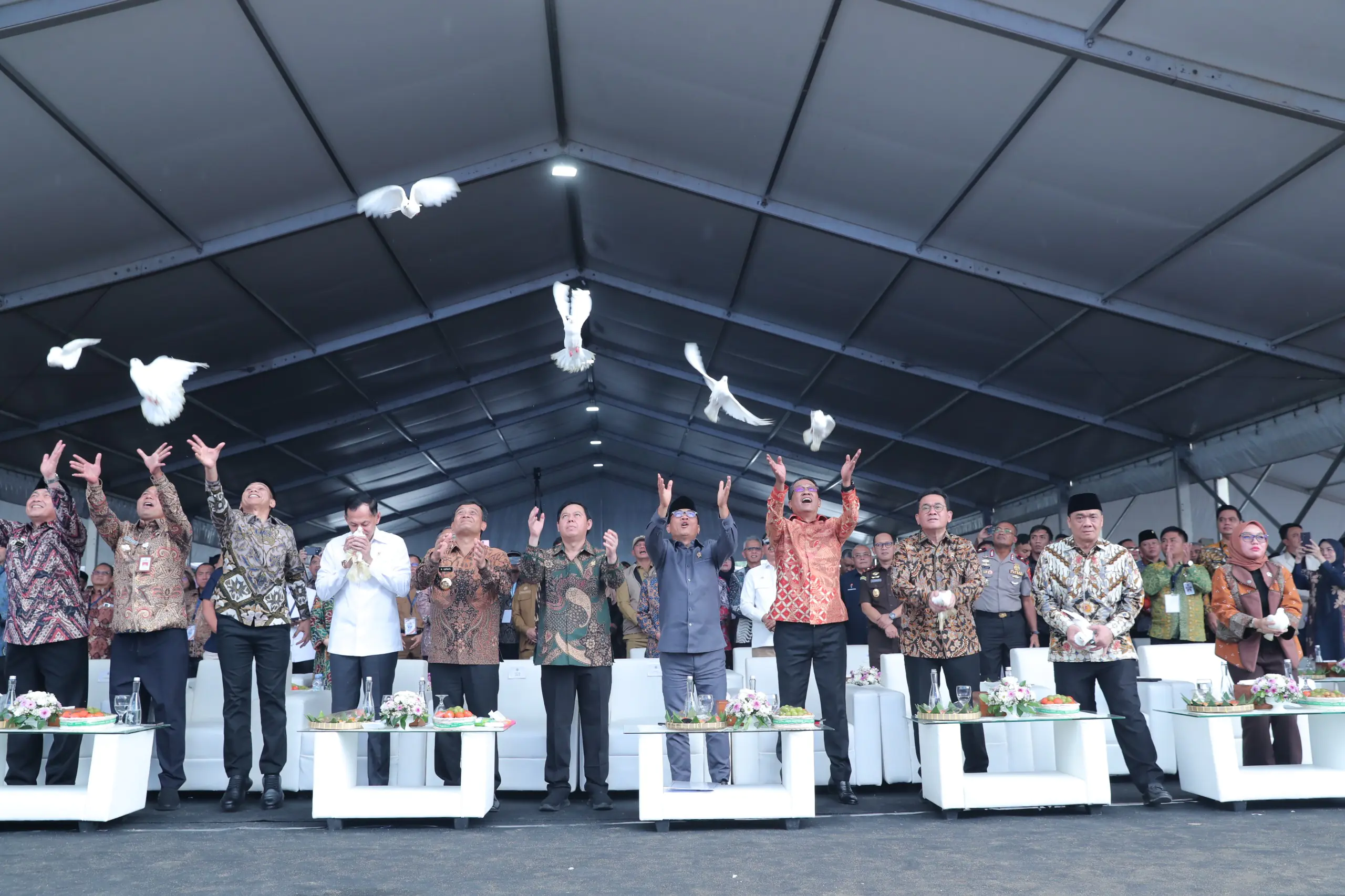 Mendes PDT Bersama Sejumlah Menteri dan Elemen Masyarakat Lahirkan Deklarasi Boyolali di HDN 2026