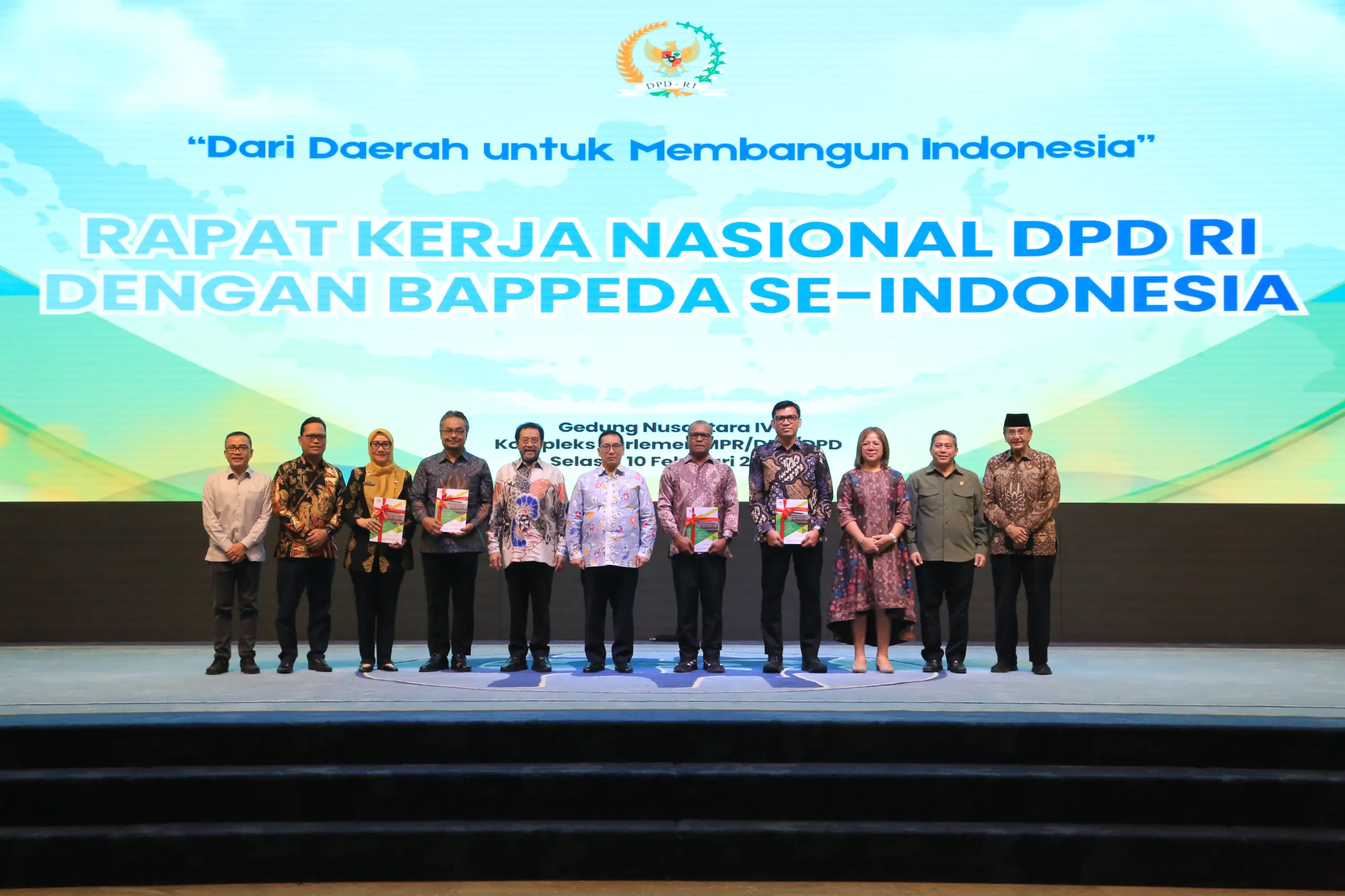 Rakernas DPD RI dan Bappeda Se-Indonesia Dorong Sinkronisasi Pembangunan Pusat–Daerah