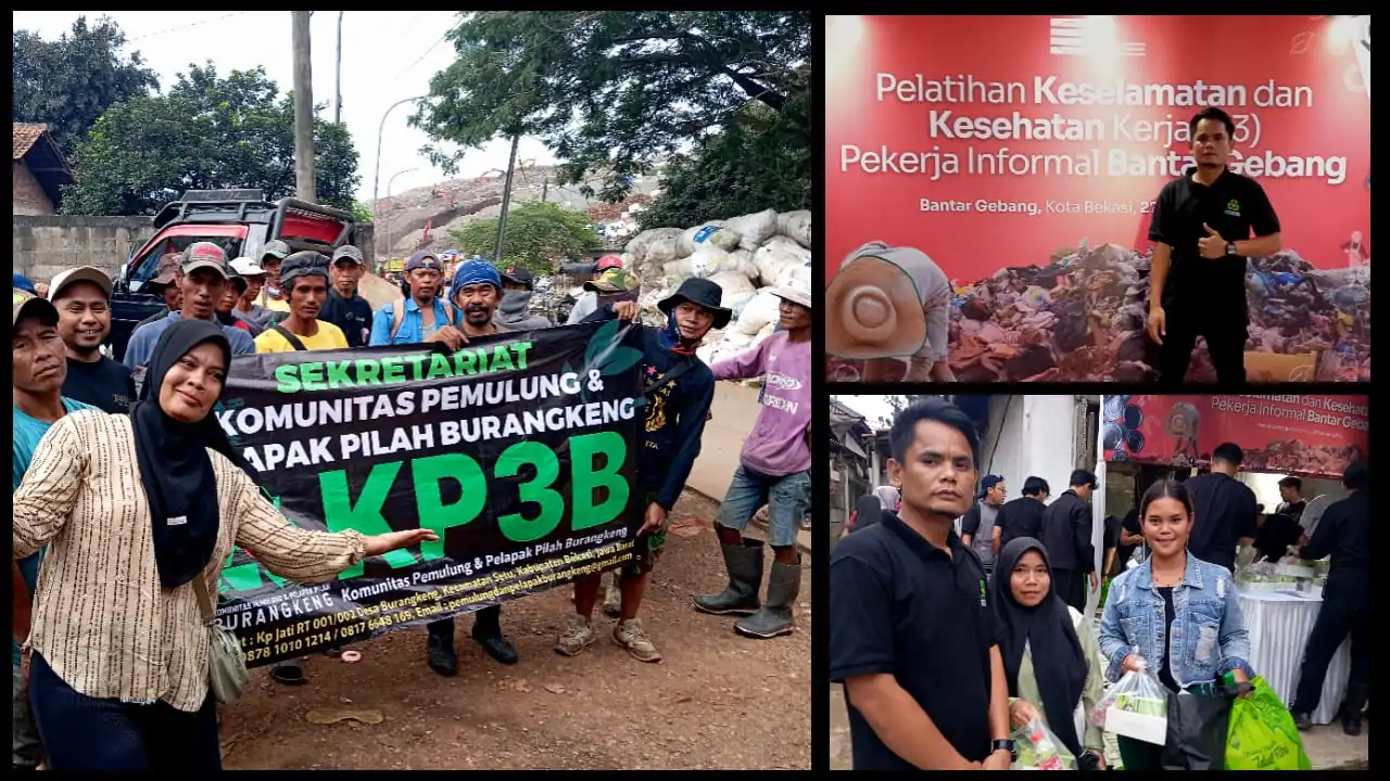 Bermanfaat bagi Pemulung, KP3B Apresiasi Pelatihan K3 dari TKN PSL dan UNDP