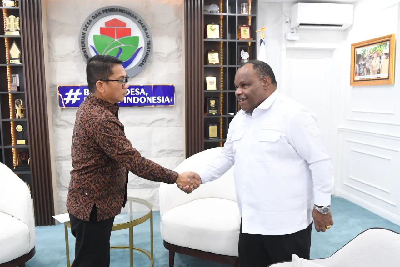 Kemendes PDT Kerjasama dengan Bank Dunia Bangun Infrastruktur Desa di Yahukimo